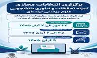 فراخوان ثبت نام شورای مرکزی کمیته تحقیقات و فناوری دانشجویی دانشکده های دانشگاه علوم پزشکی لرستان