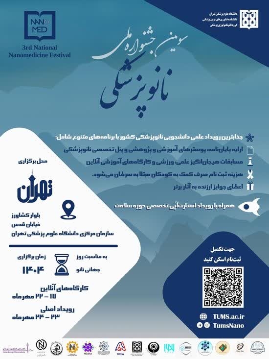 سومین جشنواره ملی نانوپزشکی

 